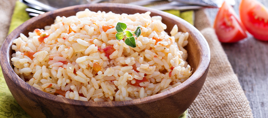 White Rice in a bowl